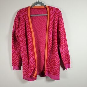 Carraig Donn Women's Sweater Cardigan Size Laege Multicolor Long Sleeve